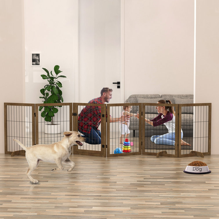 Freestanding walk 2025 over pet gate